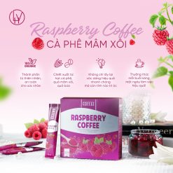cà phê mâm xôi raspberry coffee